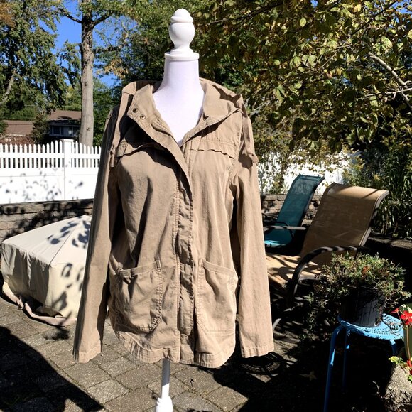 SO Relaxed Oversized Light 3 Seasons Jacket Hoodie - Picture 2 of 14